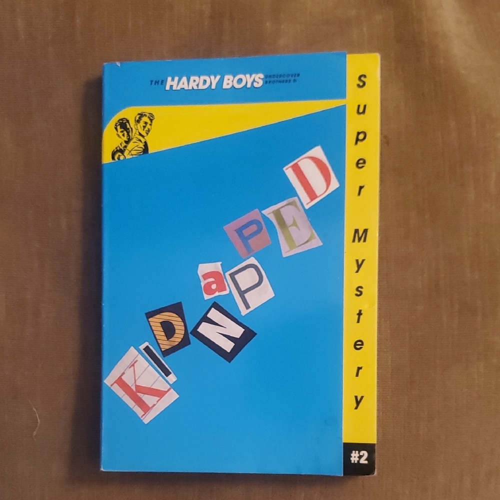 VINTAGE KIDNAPPED A Hardy Boys Mystery Book